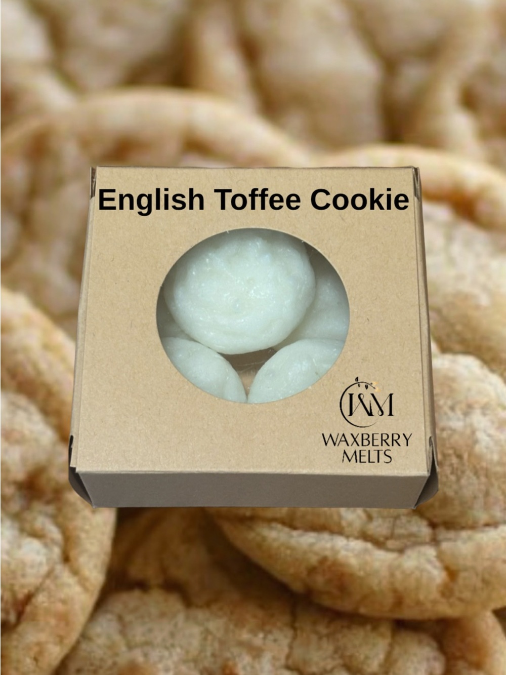 English Toffee Cookie Wax Melts - 1 Dozen